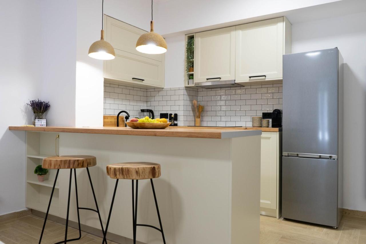 Marilias Luxury Studio Apartment กิสเซมอส ภายนอก รูปภาพ