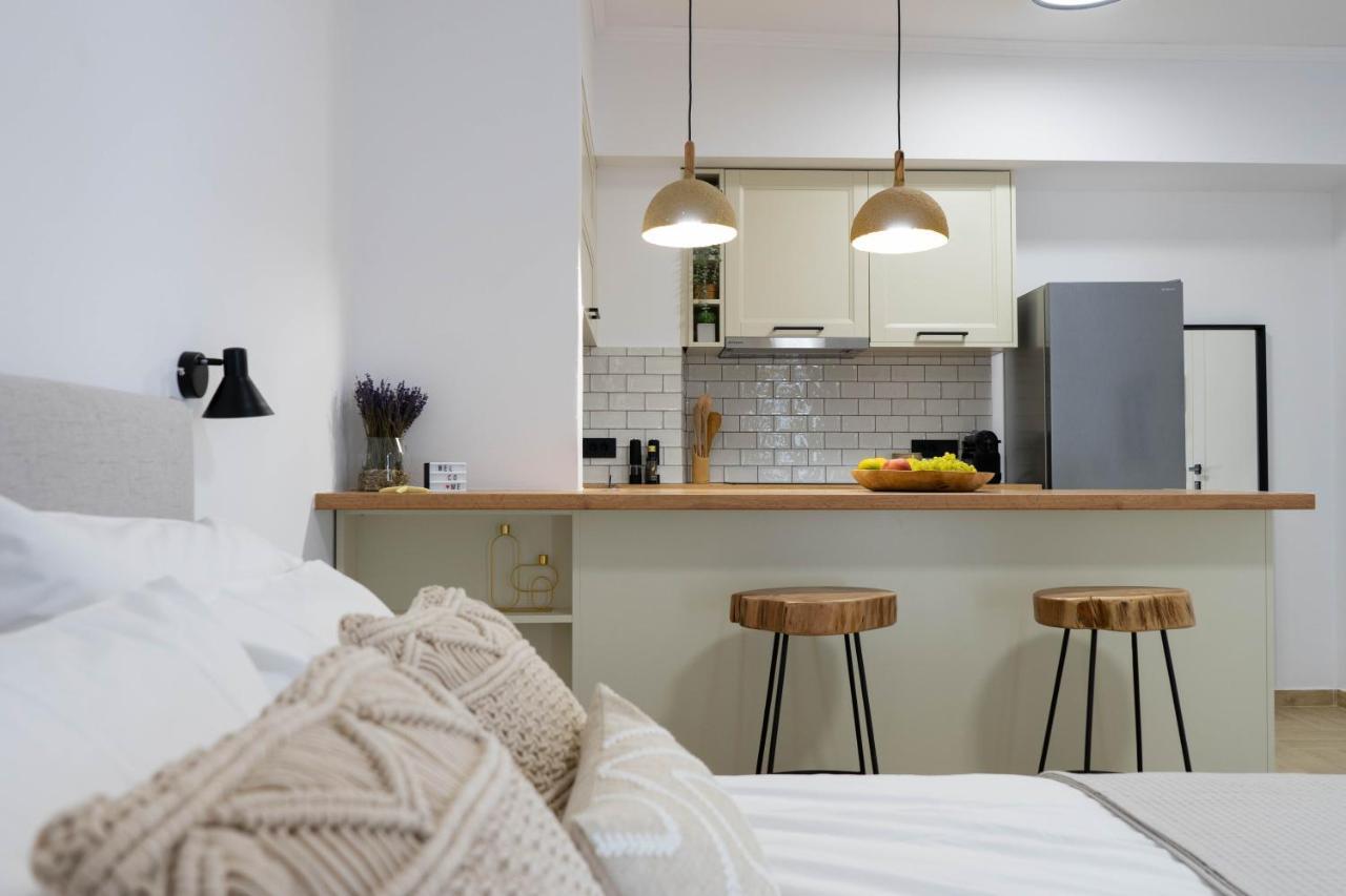 Marilias Luxury Studio Apartment กิสเซมอส ภายนอก รูปภาพ